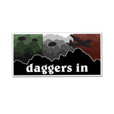 54th BEB "Daggers In" Sticker - 5" - Private Sticker