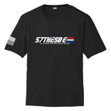 57th ESB - E Moisture Wicking Shirt - Small - Private Performance Wear