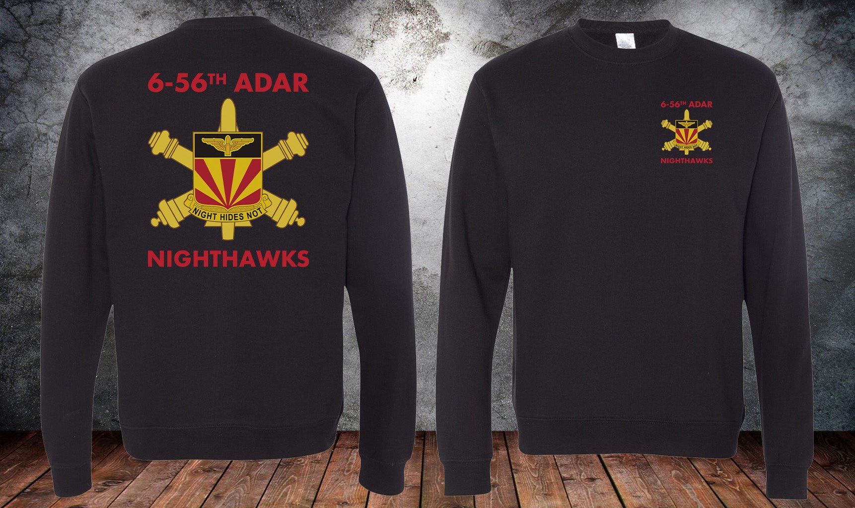 6 - 56 ADAR Battalion PT Sweatshirt - Small - Private Sweatshirt