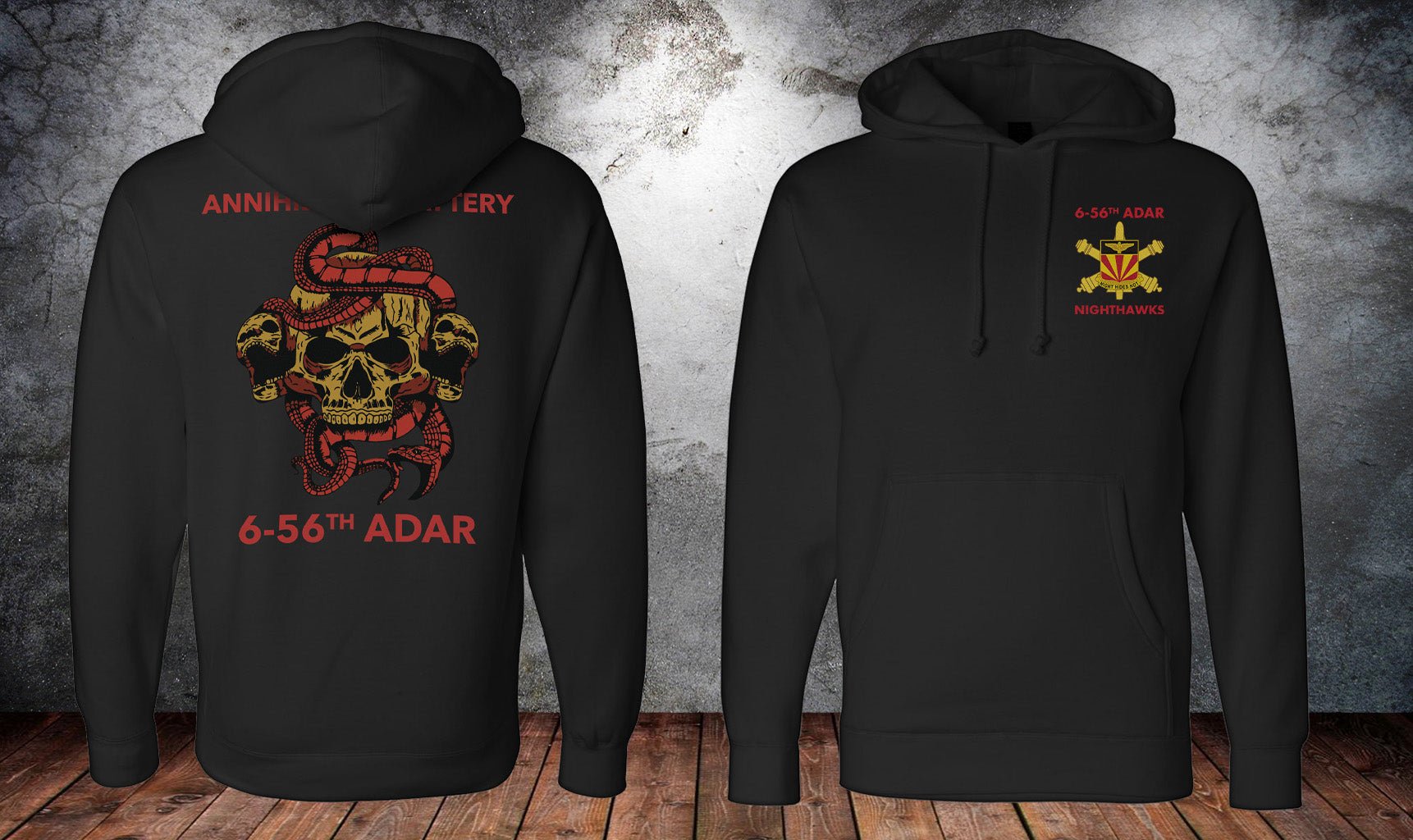 6 - 56 Alpha Battery Hoodie - Small - Private Hoodie