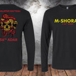 6 - 56 Alpha Battery Long Sleeve PT Shirt - Small - Private Long Sleeve Shirt