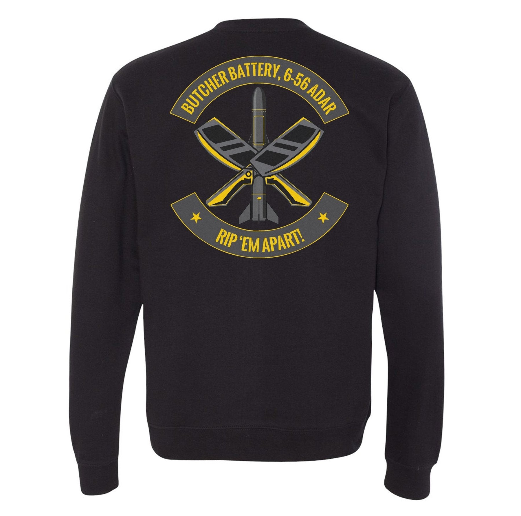 6 - 56 Butcher Battery Sweatshirt - Small - Private Sweatshirt