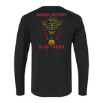 6 - 56 Diablo Battery Long sleeve - Small - Private Shirt