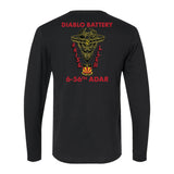 6 - 56 Diablo Battery Long sleeve - Small - Private Shirt