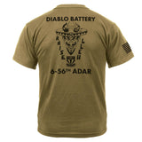 6 - 56 Diablo Battery Tee - Small - Private Shirt