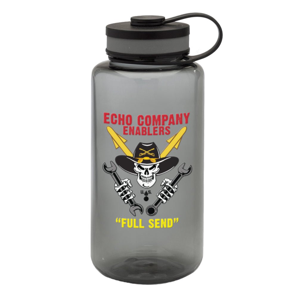 6 - 56 Echo Company Water Bottle - 38 oz - Private Water Bottle