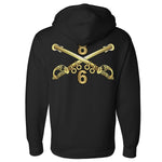 6 - 8 CAV Cross Sabers Hoodie - Small - Private Hoodie