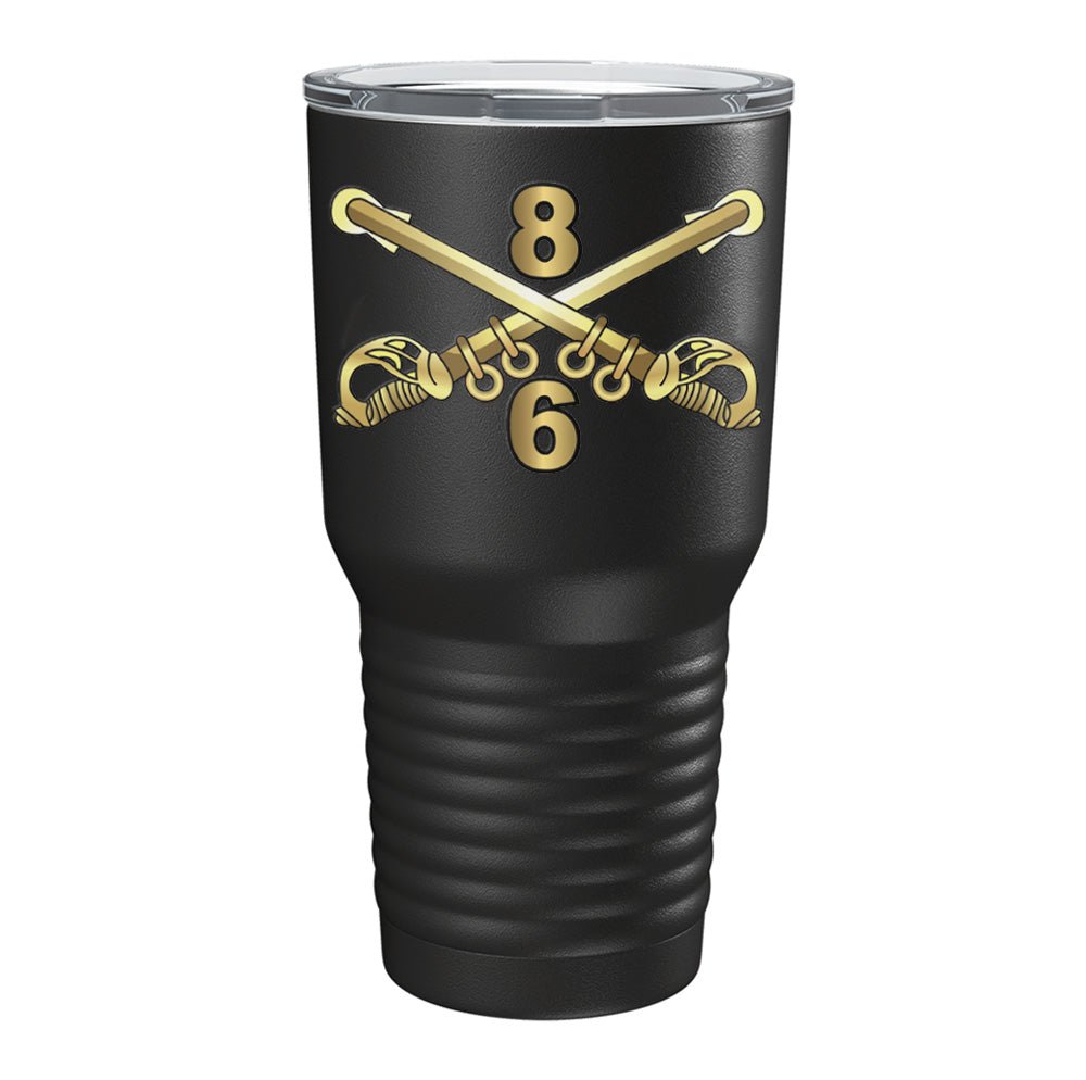 6 - 8 CAV Cross Sabers Printed Tumbler - 30oz - Private Tumbler