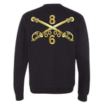 6 - 8 CAV Cross Sabers Sweatshirt - Small - Private Sweatshirt