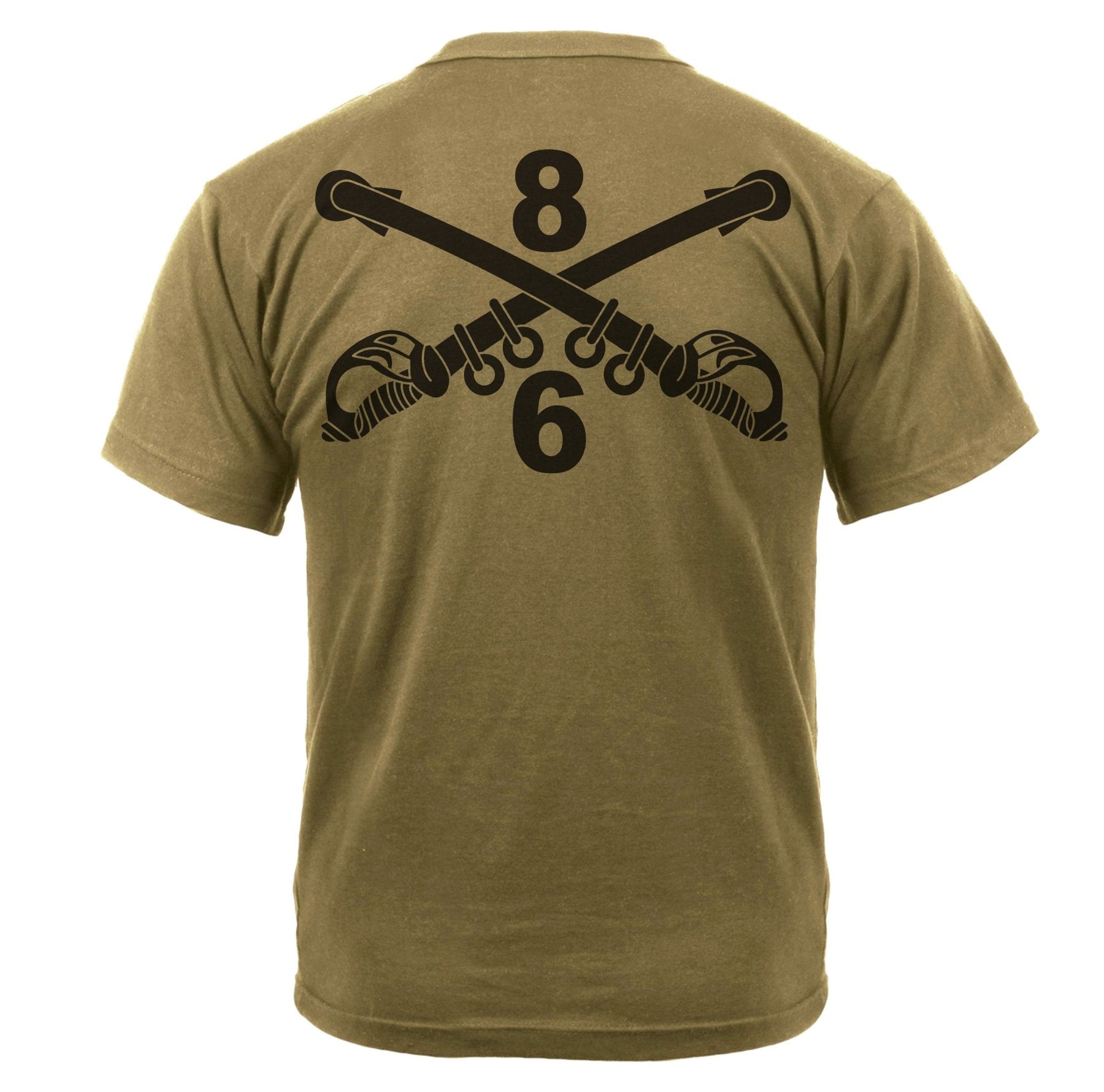 6 - 8 CAV Cross Sabers Tee - Small - Private Shirt