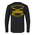 6 - 8 CAV Mustangs Long Sleeve - Small - Private Long Sleeve Shirt