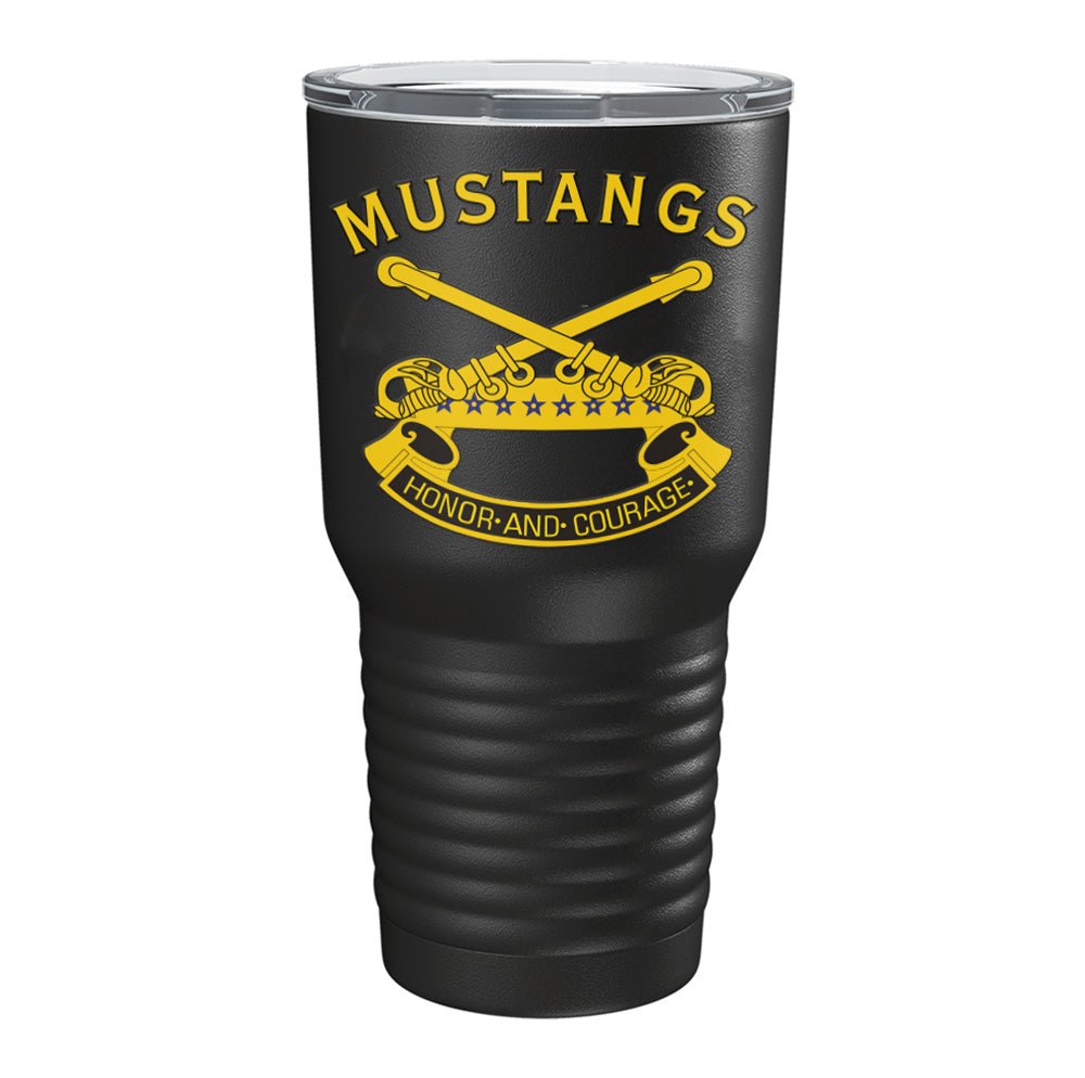 6 - 8 CAV Mustangs Printed Tumbler - 30oz - Private Tumbler