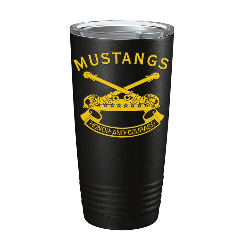 6 - 8 CAV Mustangs Printed Tumbler - 20oz - Private Tumbler