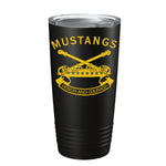 6 - 8 CAV Mustangs Printed Tumbler - 20oz - Private Tumbler