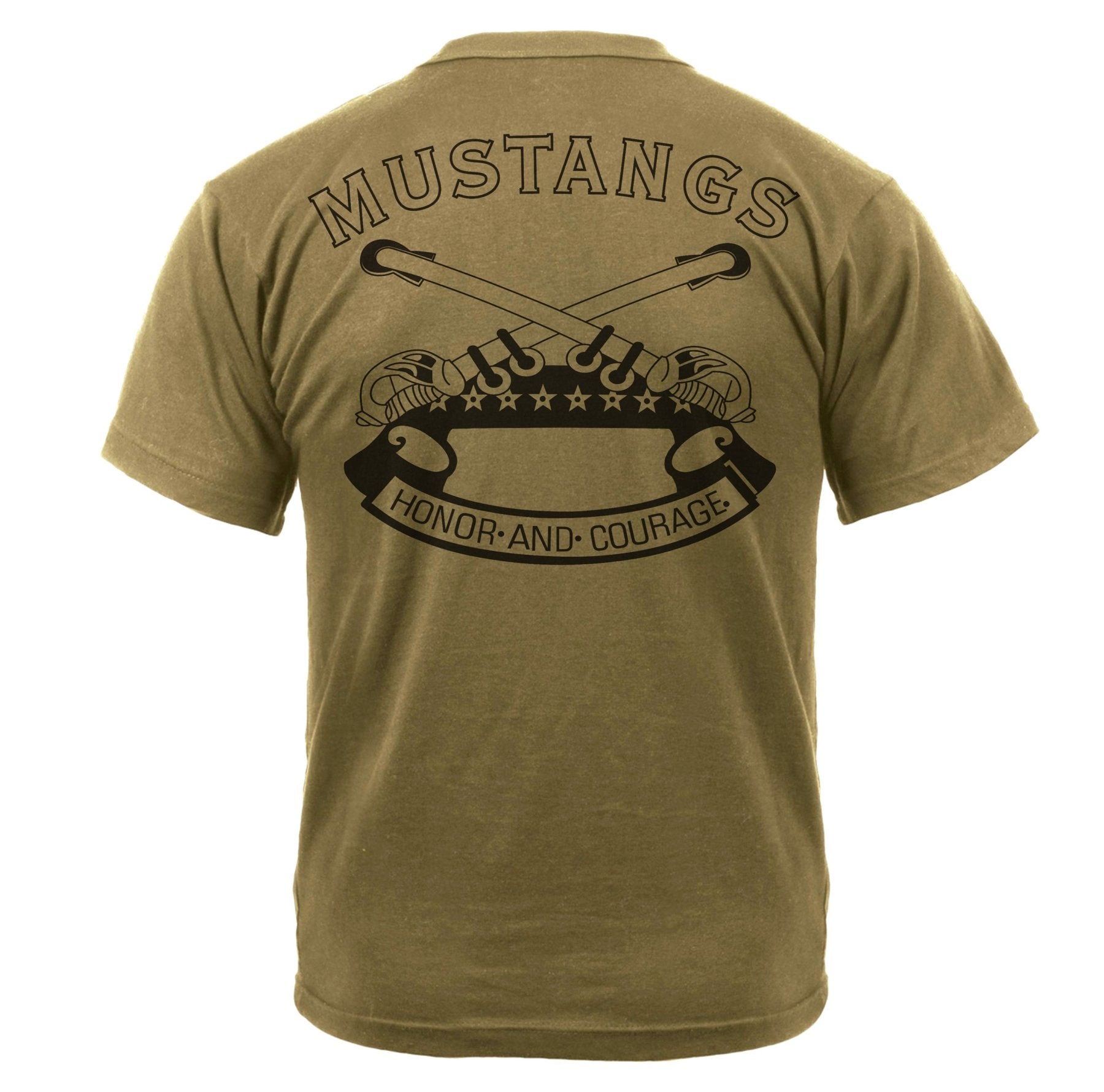 6 - 8 CAV Mustangs Tee - Small - Private Shirt