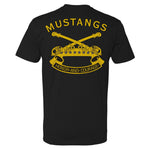 6 - 8 CAV Mustangs Tee - Small - Private Shirt