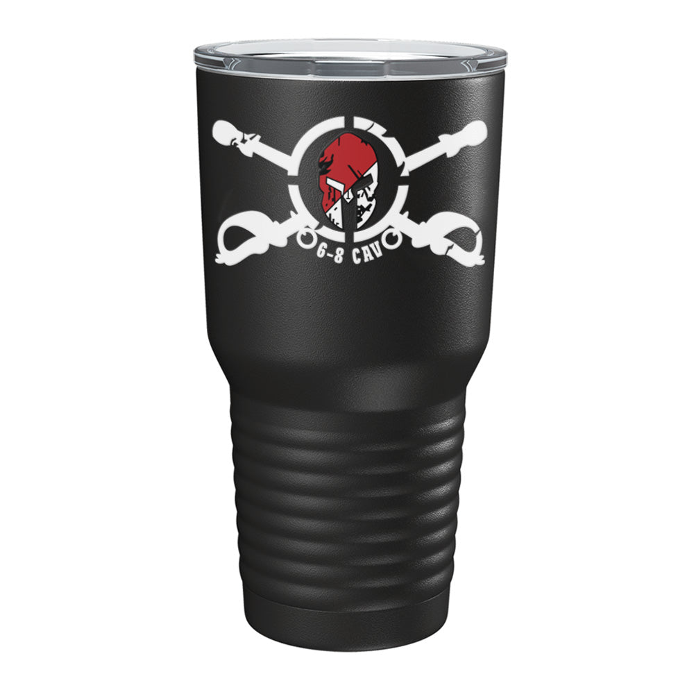 6 - 8 CAV Spartan Sabers Printed Tumbler - 30oz - Private Tumbler