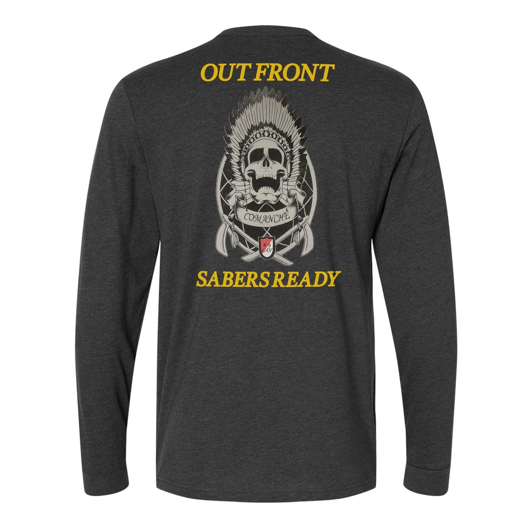 6 - 9 CAV Sabers Ready Comanche Long Sleeve - Small - Private Long Sleeve Shirt