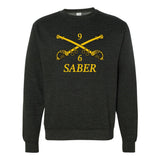 6 - 9 CAV Sabers Ready Comanche Sweatshirt - Small - Private Sweatshirt