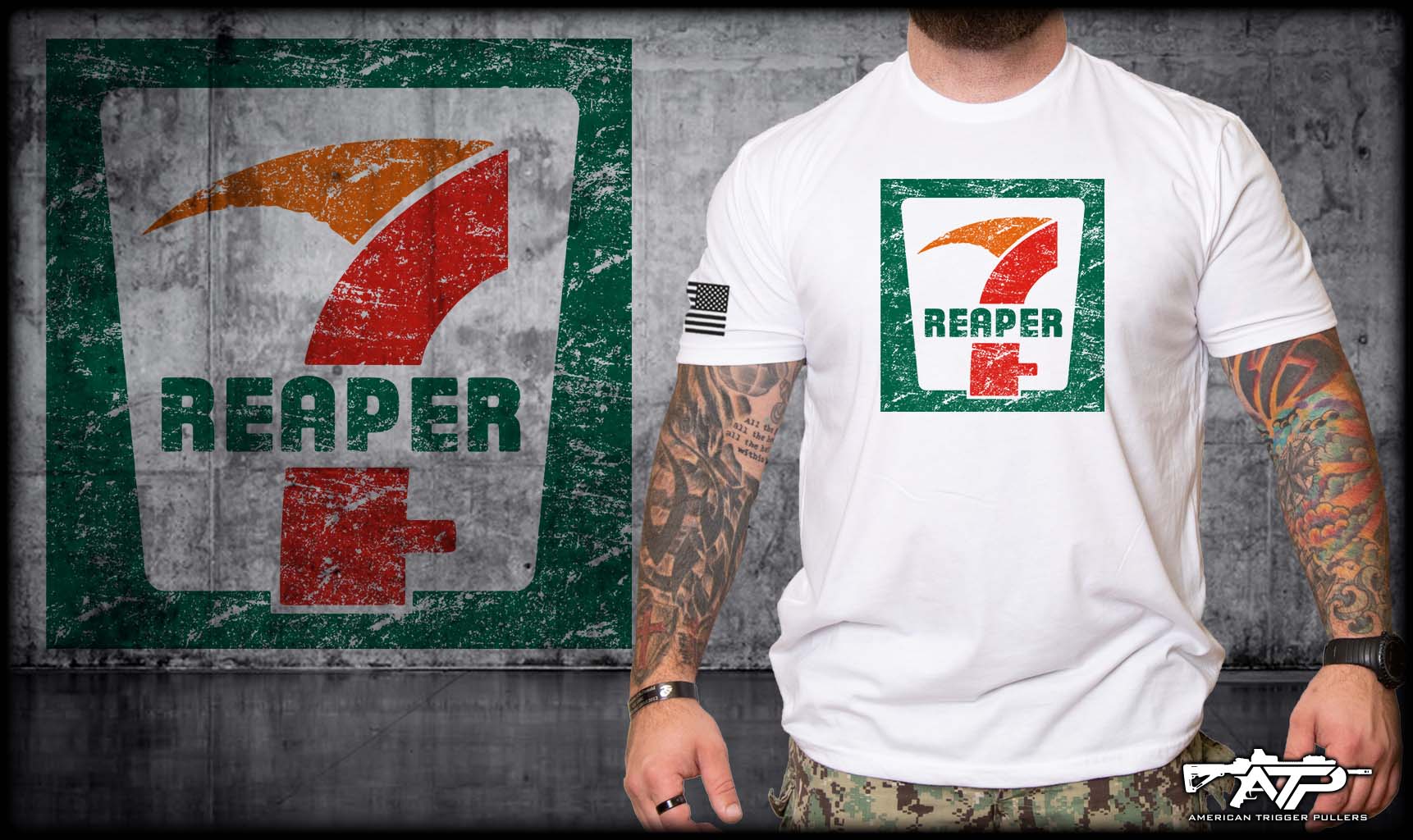 7 - 11 Reaper - White - Archive