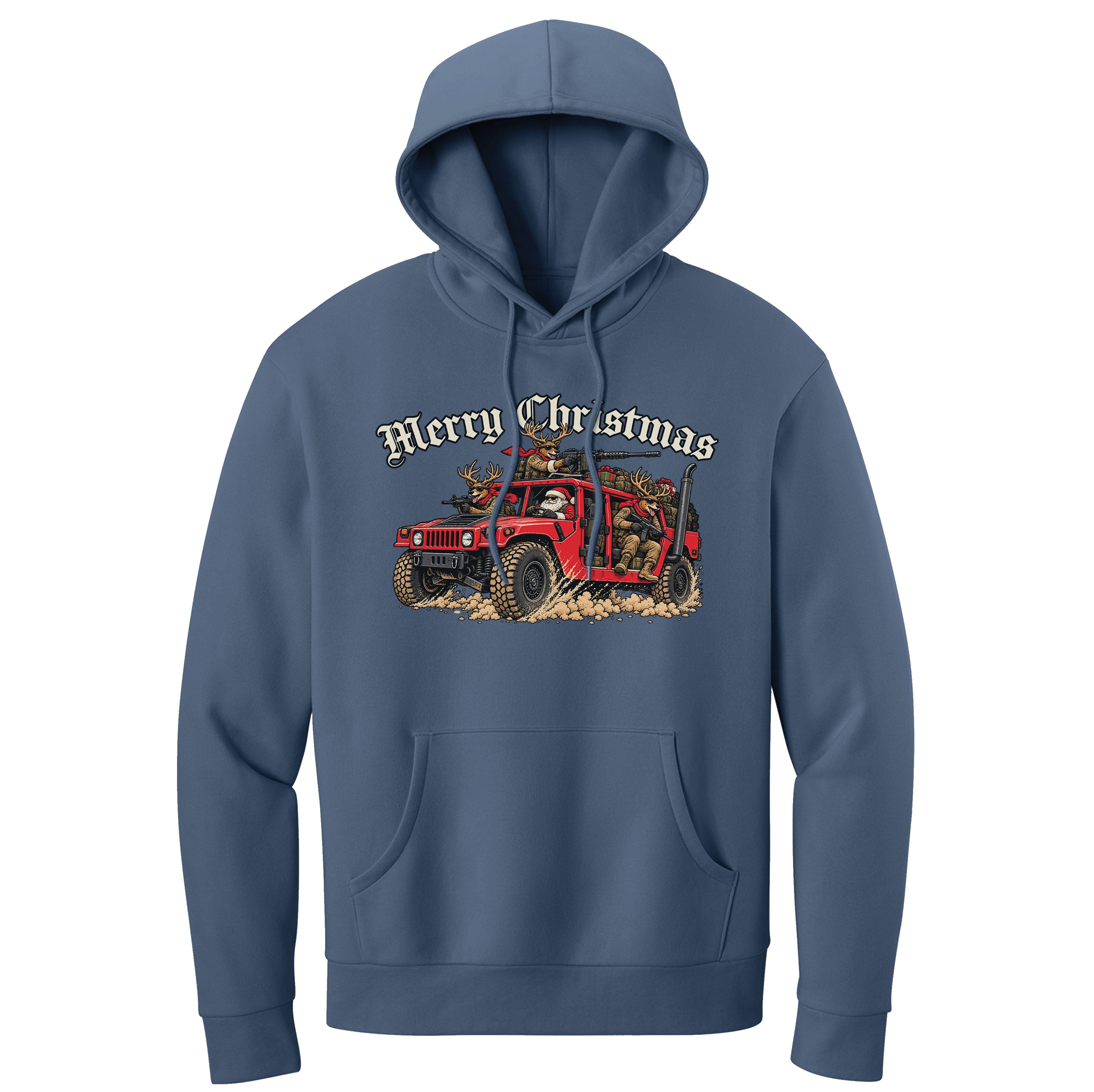 Humvee Santa Hoodie