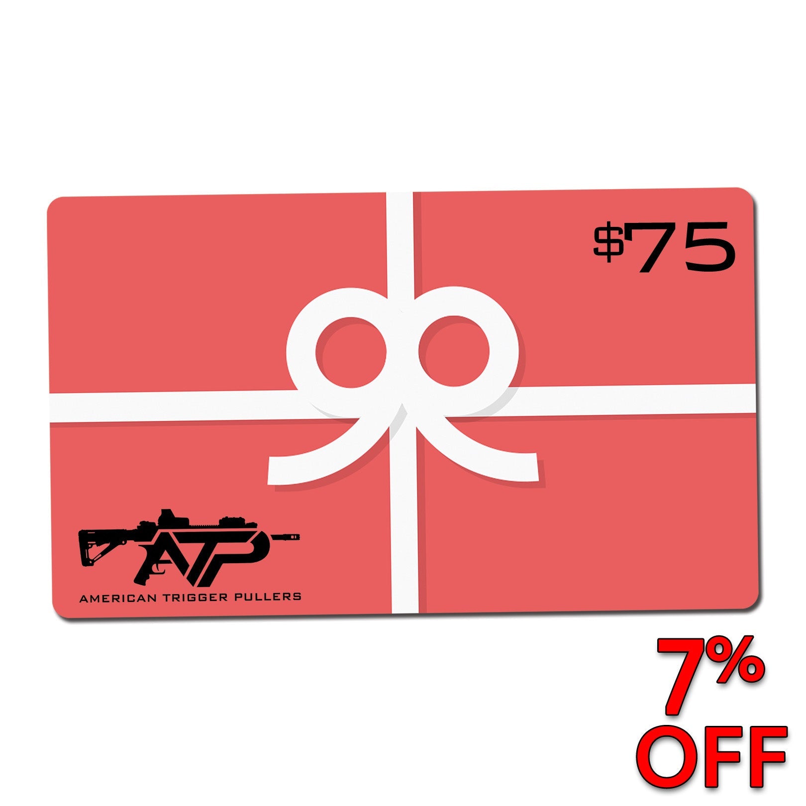 $75 ATP Gift Card - $75.00 - No Discount