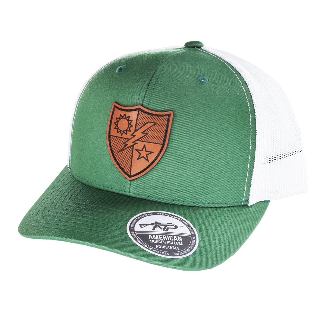 75th DUI Hat - Green/White Mesh - OSFA - Headwear