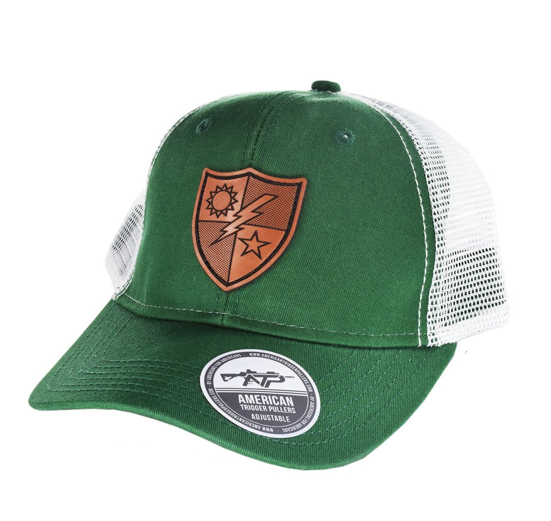 75th DUI Hat - Green/White Mesh - OSFA - Headwear