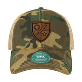 75th DUI Leather Patch Dad Hat - OSFA - Headwear