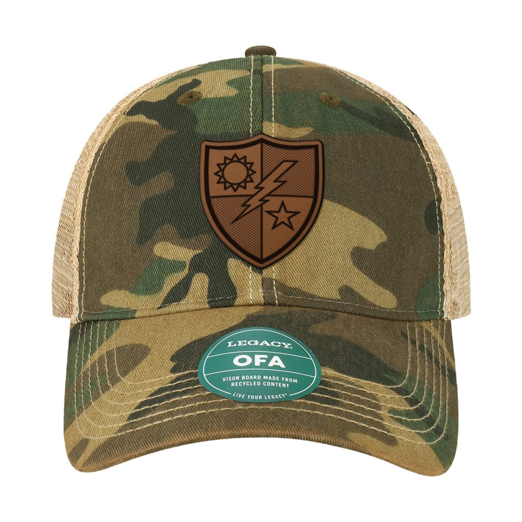 75th DUI Leather Patch Dad Hat - OSFA - Headwear