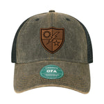 75th DUI Leather Patch Dad Hat - OSFA - Headwear