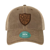 75th DUI Leather Patch Dad Hat - OSFA - Headwear