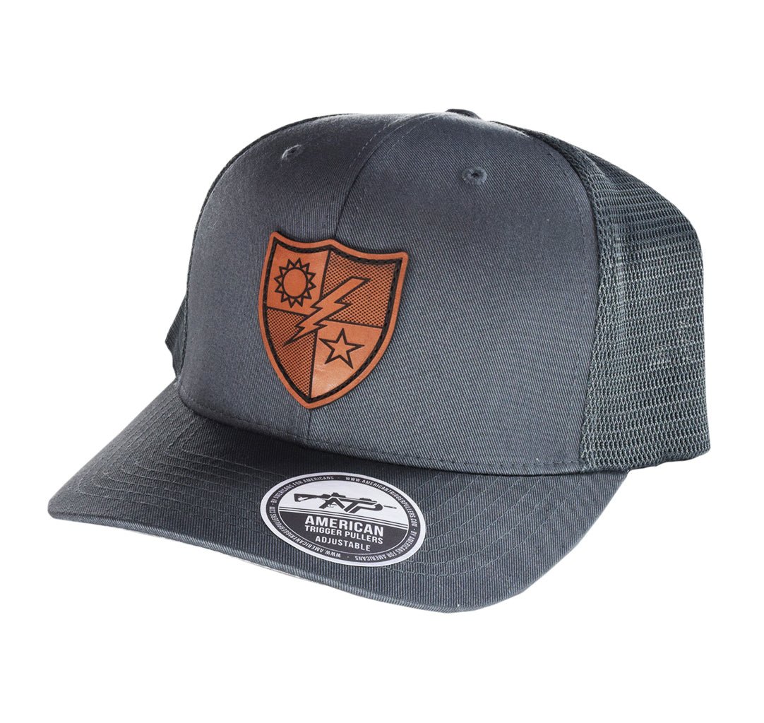 75th DUI Leather Patch Snapback/Flexfit - OSFA - Headwear