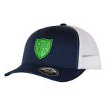 75th DUI Leather SnapBack - Green Leather - Headwear