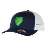 75th DUI Leather SnapBack - Green Leather - Headwear