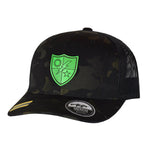 75th DUI Leather SnapBack - Green Leather - Headwear