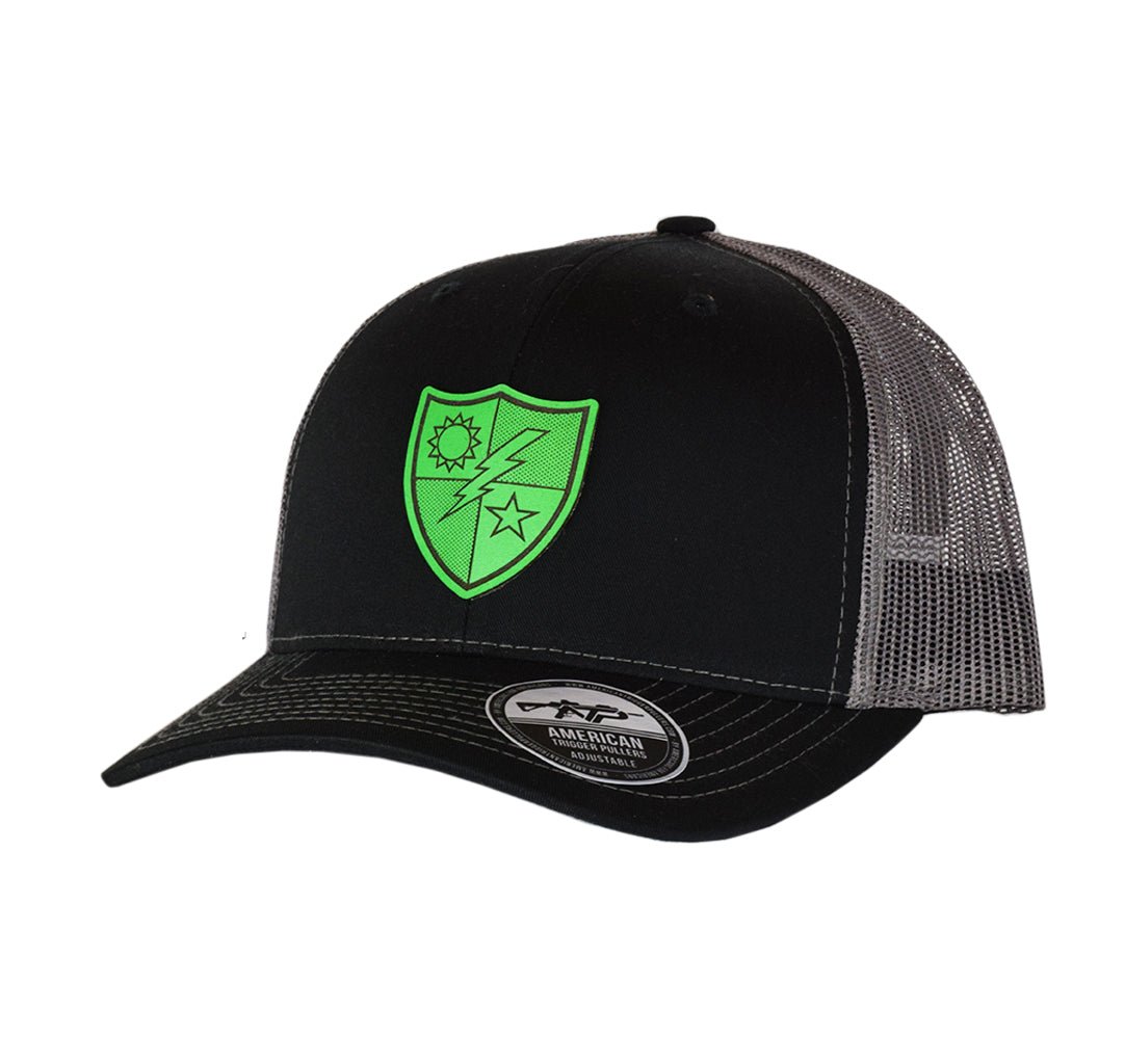 75th DUI Leather SnapBack - Green Leather - Headwear