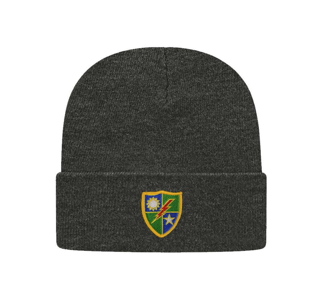 75th DUI Patch Cuff Beanie - OSFA - Beanie