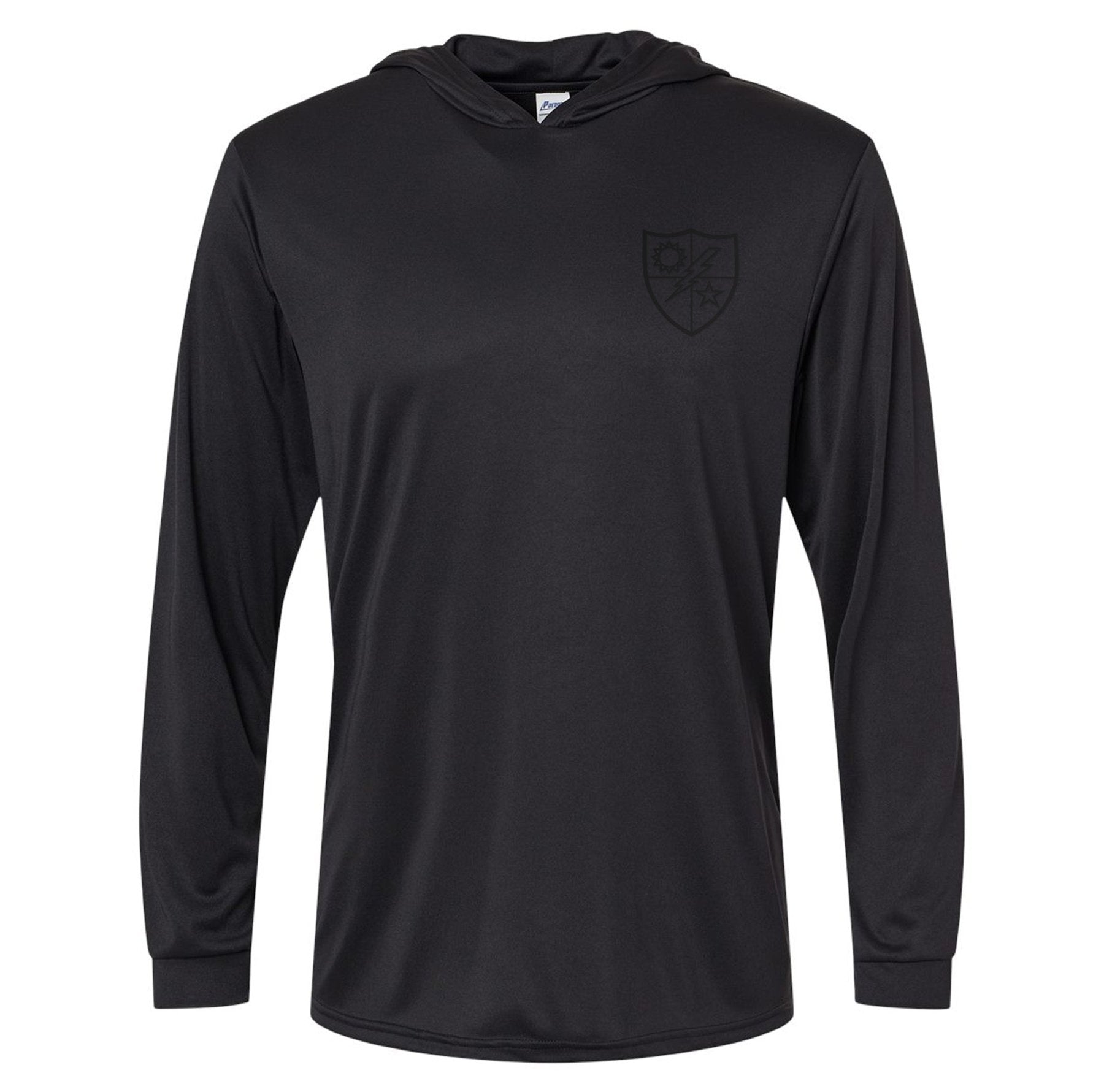 Dui Performance Logo 75th DUI Performance Hooded Long Sleeve – American Trigger Pullers