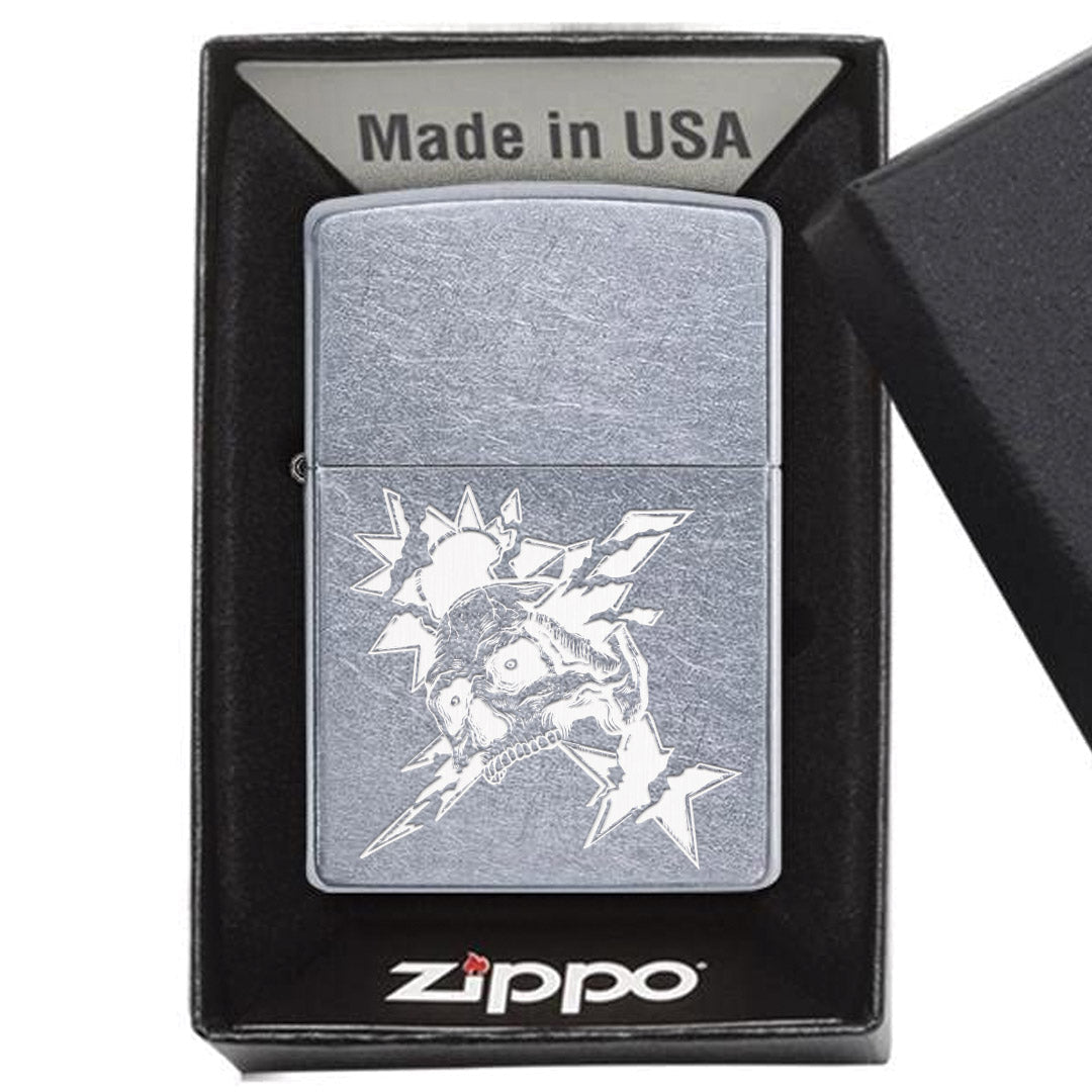 75th DUI Skull Lighter - Chrome - Lighter