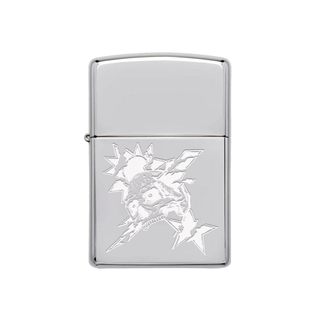 75th DUI Skull Lighter - Chrome - Lighter