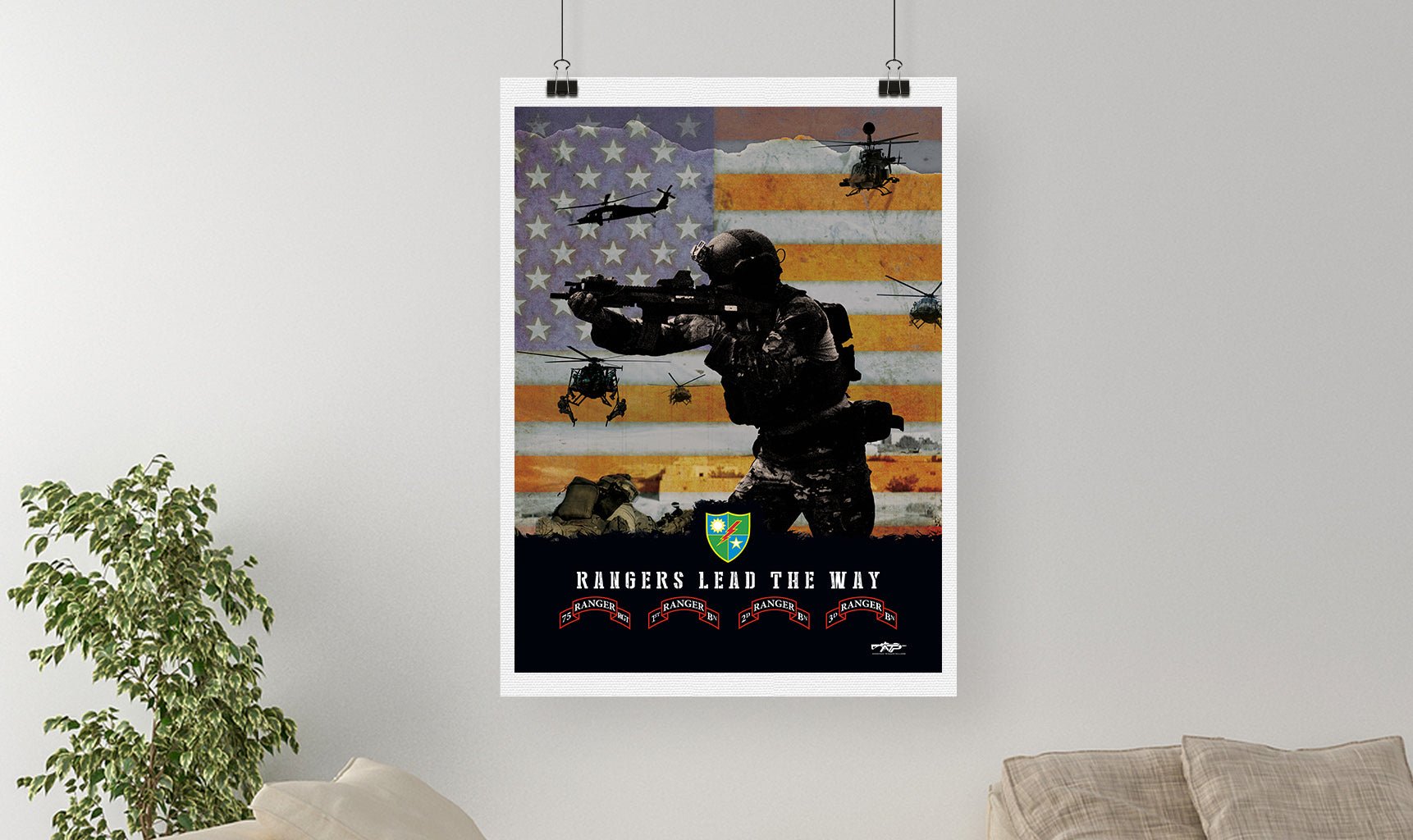 75th Ranger Canvas - Loose Canvas - Canvas