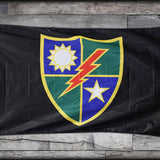 75th Ranger DUI Flag - 3' x 5' - Flag