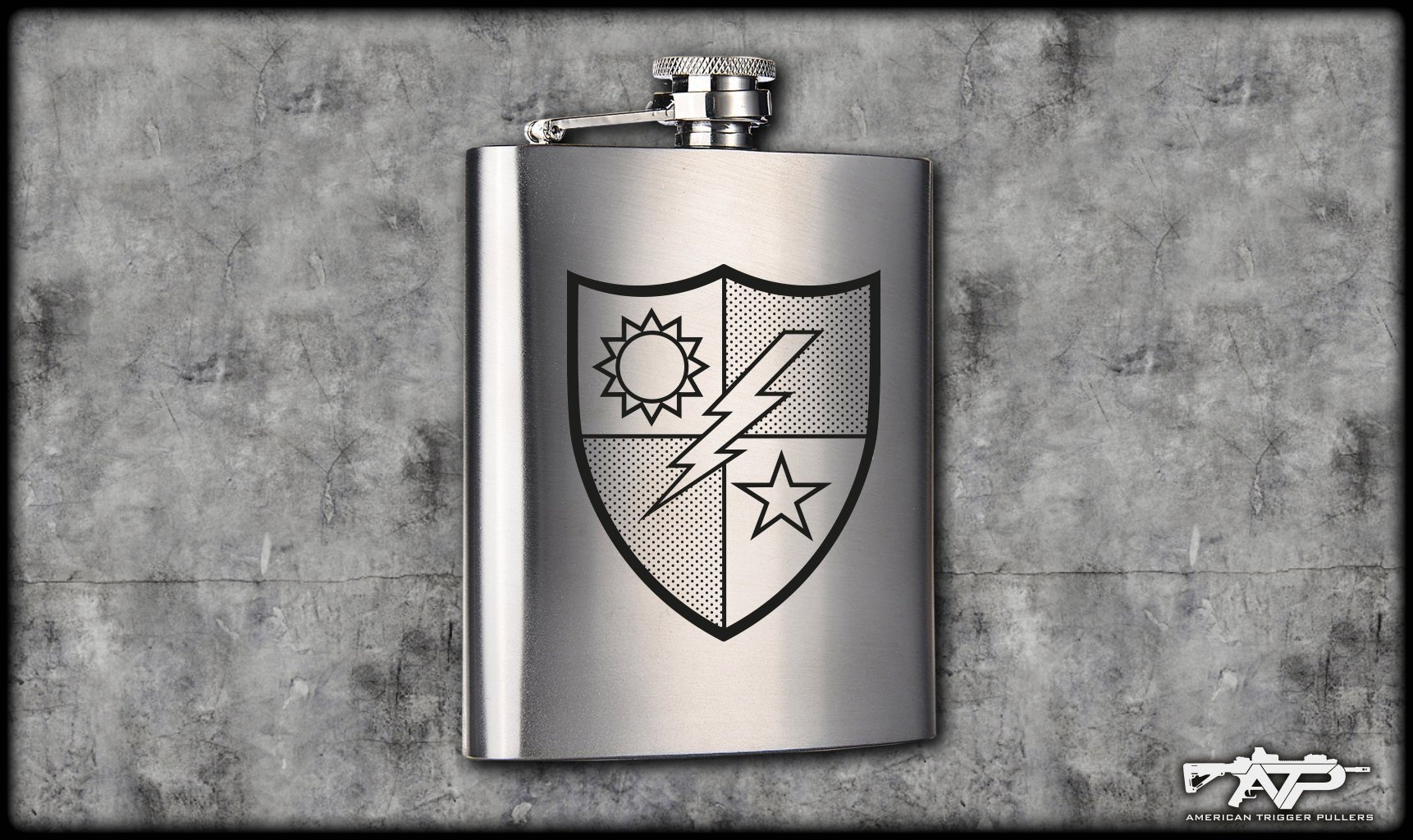 75th Ranger DUI Flask - 8oz - Flasks