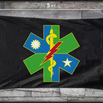 75th Ranger Medic DUI Flag - 3' x 5' - Flag