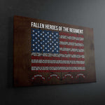 75th Ranger Memorial Canvas - Stretched Canvas - Canvas