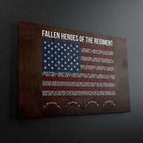 75th Ranger Memorial Canvas - Stretched Canvas - Canvas