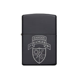 75th Ranger Regiment Lighter - Matte Black - Lighter