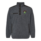 75th Ranger Scroll DUI Embroidered Melange Fleece Pullover - Small - Fleece