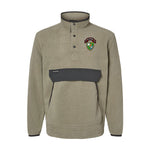 75th Ranger Scroll DUI Embroidered Mountain Fleece Pullover - Small - Fleece